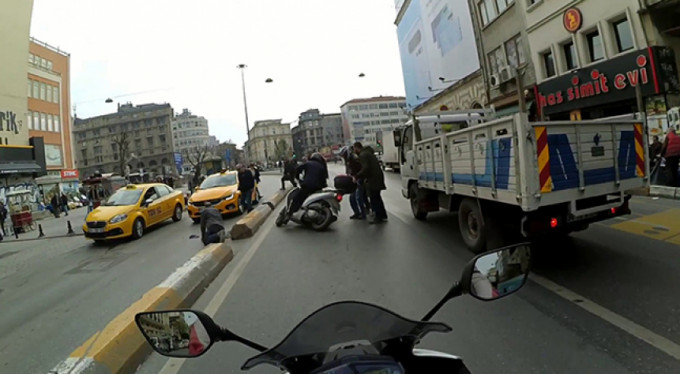 Korkunç kaza kamerada!