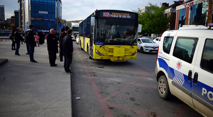 Otobüs şoförüne şok saldırı!