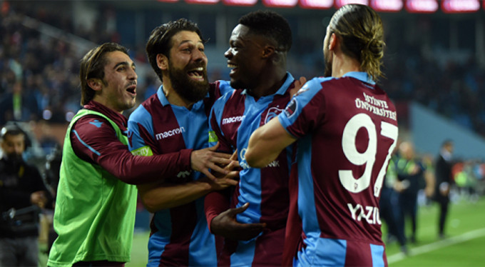 Trabzonspor son 8 sezonun en çok puanını topladı