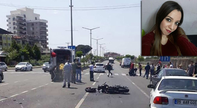 Genç kadının feci ölümü