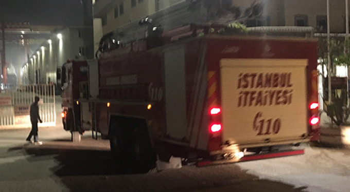 Tersanede yangın paniği!