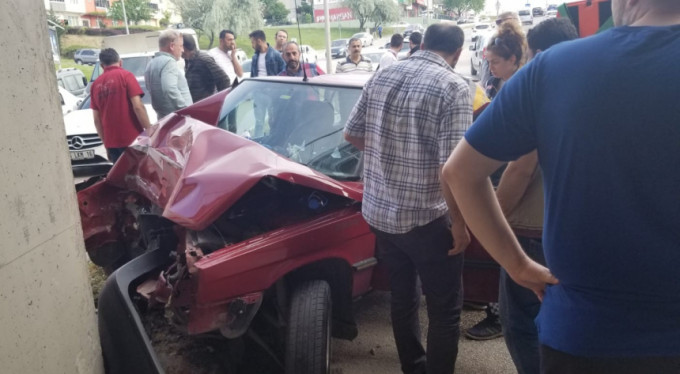 Bursa'da panik anları!