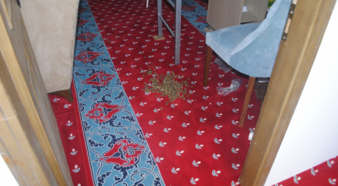 Bursa'da camiyi hedef aldılar!