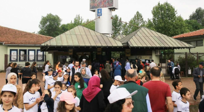 Bursa'da herkes oraya akın etti!