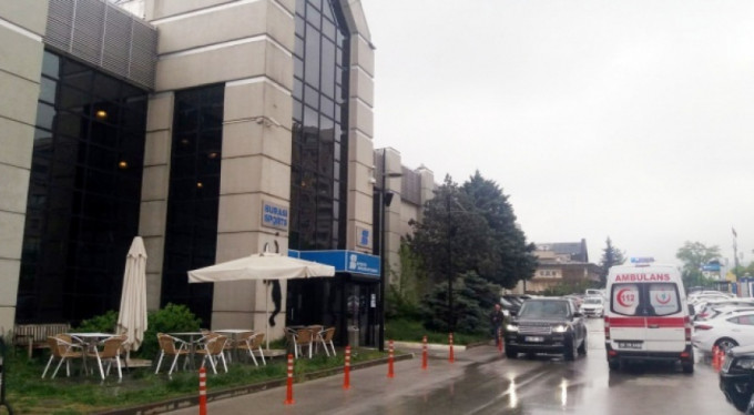 Saunada korkunç olay!