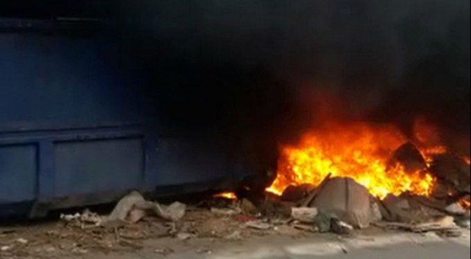 Bursa'da korkutan yangın!