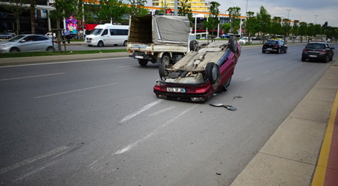 Burunları bile kanamadı!