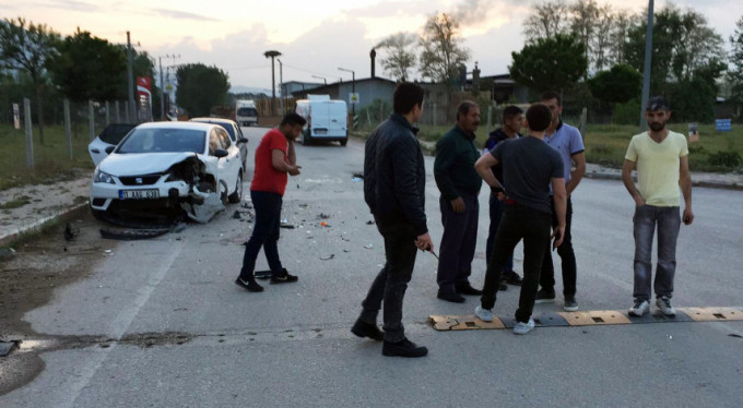 Bursa'da trafik kazası: 1 yaralı