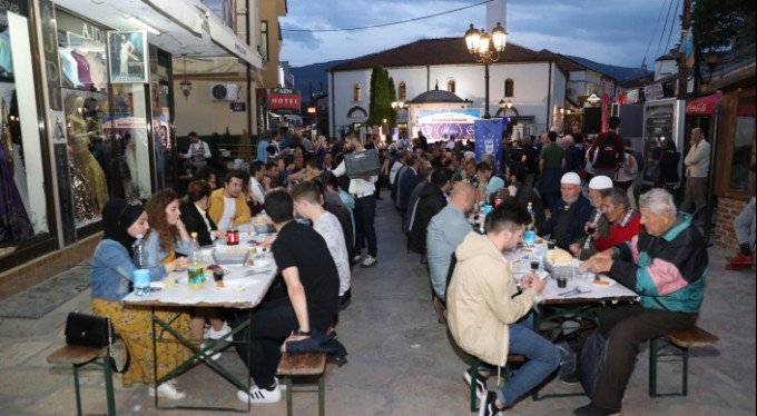 Bursa'dan Üsküp'e iftar sofrası