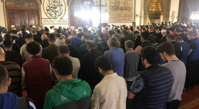Bursalılar Ulu Cami'ye akın etti!