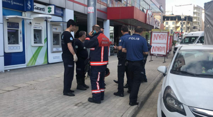 10 katlı binada yangın paniği