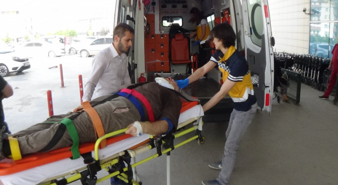 Metrelerce yükseklikten aşağıya düştü