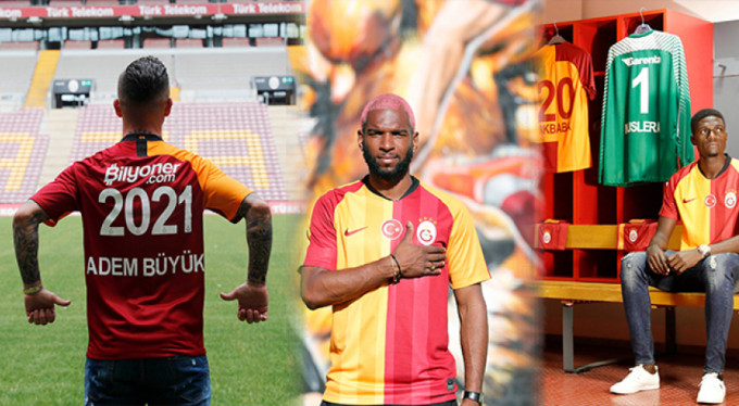 İşte Galatasaray'ın yeni transferleri!