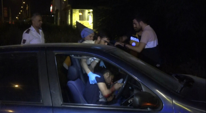 Bursa'da şerit değiştirmek isterken facia geldi!