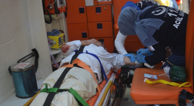 Bursa'da ölümden döndü!