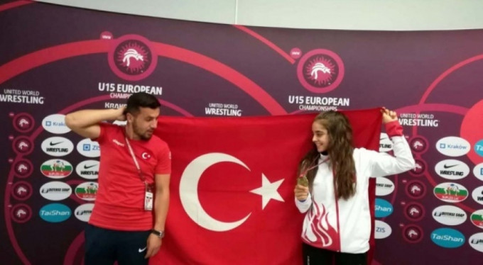 Terörden kaçtı, Avrupa 2'ncisi oldu