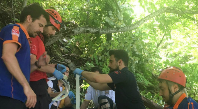 Uludağ'da korku dolu anlar!