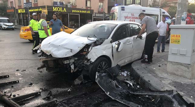 Yaralı halde olay yerinden kaçtı!