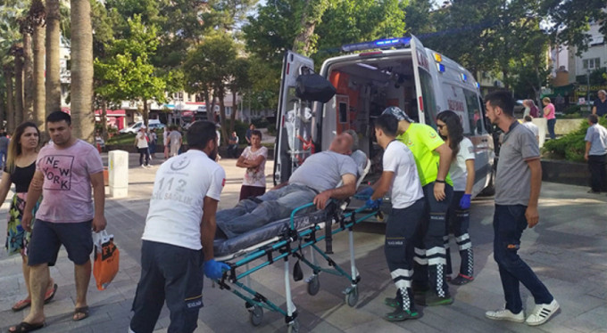 Sokak ortasında bayıldı! Sebebi şoke etti...