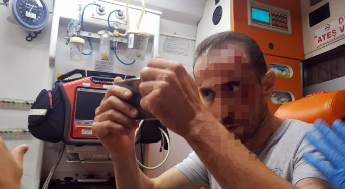 Kazadan sonra yaptığı hareket şoke etti