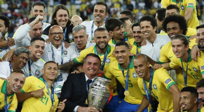 Kupa Amerika'da şampiyon Brezilya