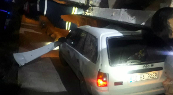 Beton duvarlar arasına devrildi! 6 kişi...