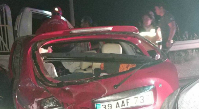 Bursa-Balıkesir yolunda dehşet anları!