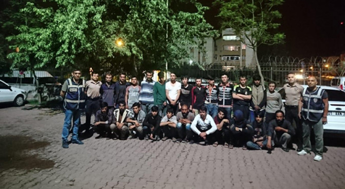 107 kaçak göçmen yakalandı!