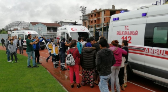 Sel faciası! Çoğu çocuk 21 işçi...