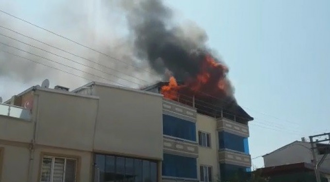Bursa'da yangın paniği!