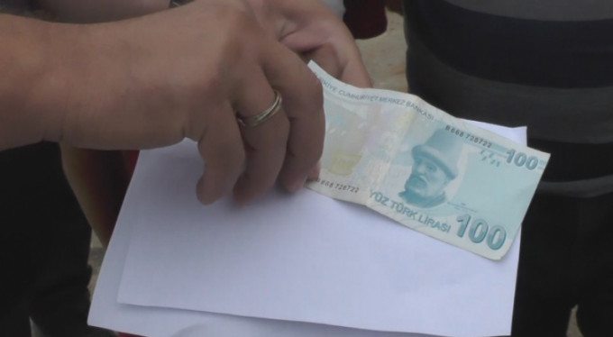 Bursa'da sahte paraya dikkat!