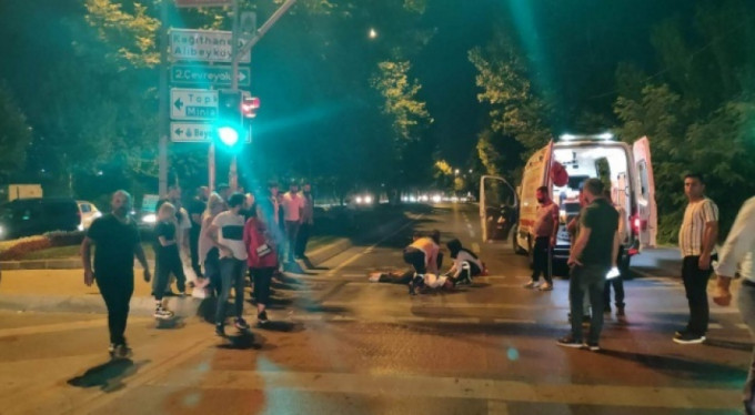 Alkollü sürücü dehşeti! 50 metre...