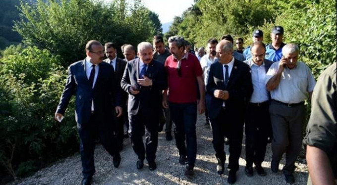 Meclis Başkanı Bursa'da acıya ortak oldu