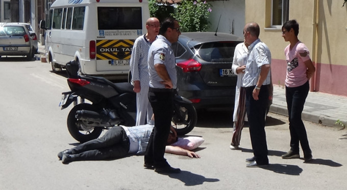 Bursa'da panik anları! Mahalleli seferber oldu