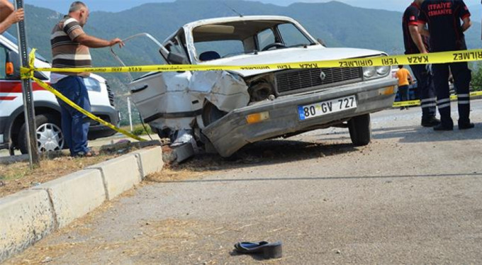 Yürek yakan kaza! Anne ve bebeği...