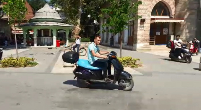 Bursa'da bisiklet ve motosikletlere...