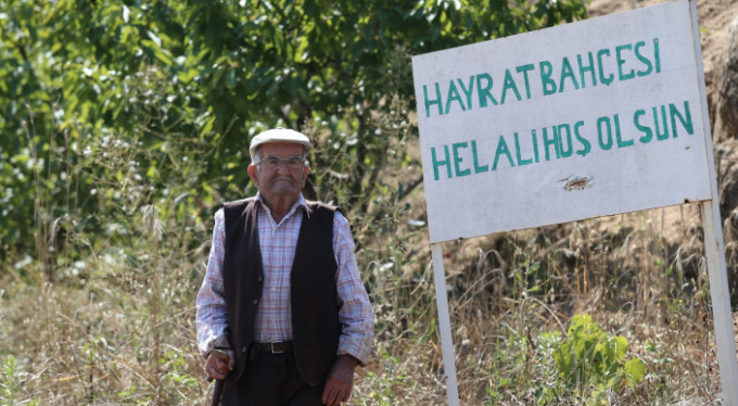 Bu tarla Bursa'da! 22 yıldır ücretsiz...