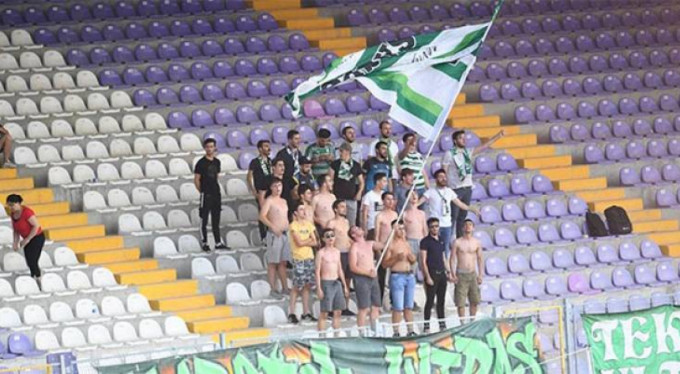 Taraftar yalnız bırakmadı!