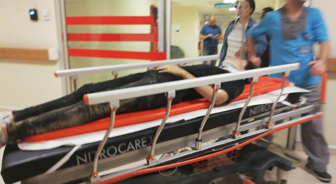 Bursa'da faciadan dönüldü! 4. kattan...