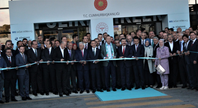 Bursa Şehir Hastanesi böyle açıldı!
