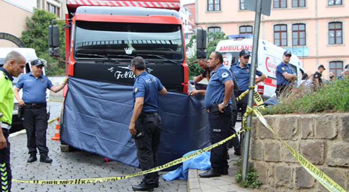 Bir hafriyat kamyonu dehşeti daha!