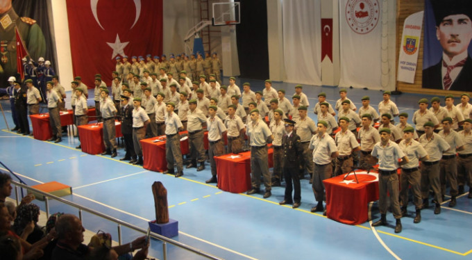Bursa'da askerler yemin etti