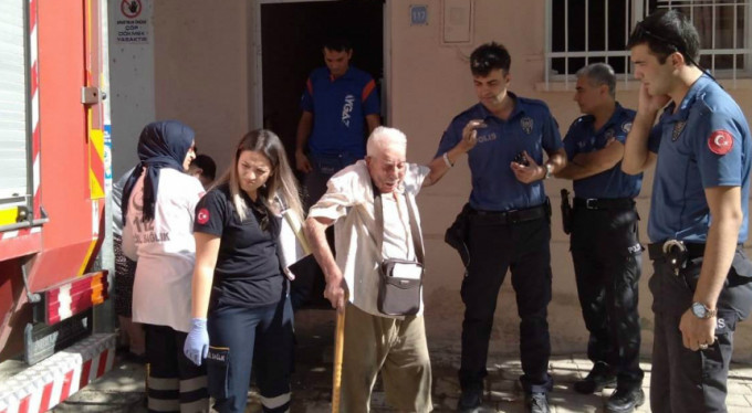 Balkonda uyudular, hayatları kurtuldu