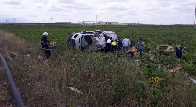 Acıgöl'de acı kaza! Ölü ve yaralılar var...
