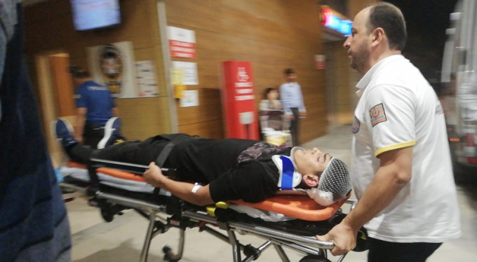 Bursa'da ölümden döndü!