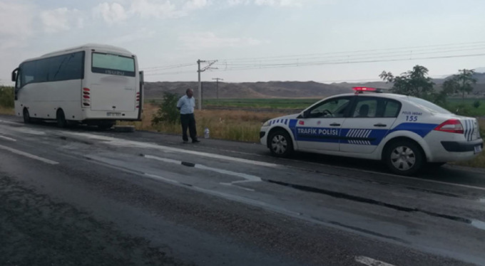 Kahraman şoför yolcuların hayatını kurtardı