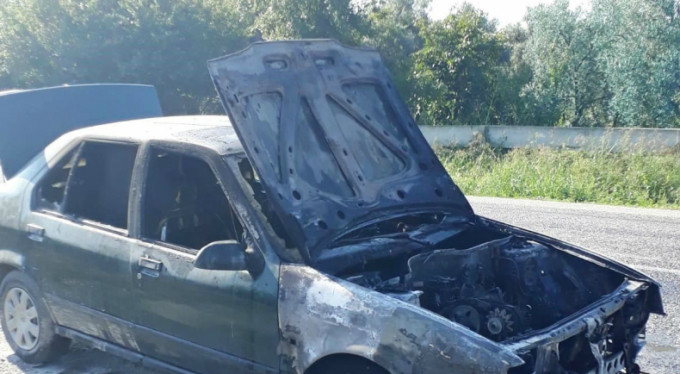 Bursa'da alev alev yandı!