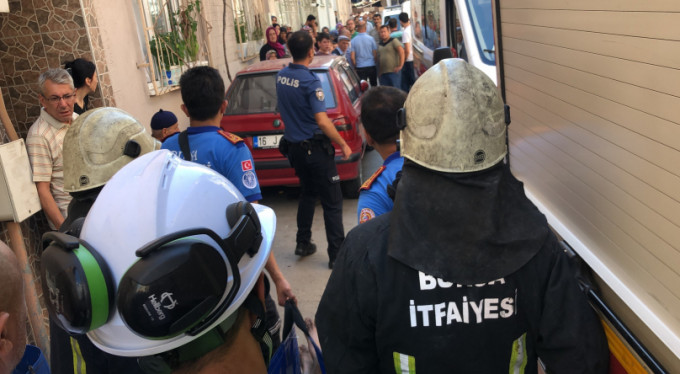 Bursa'da korku dolu anlar!