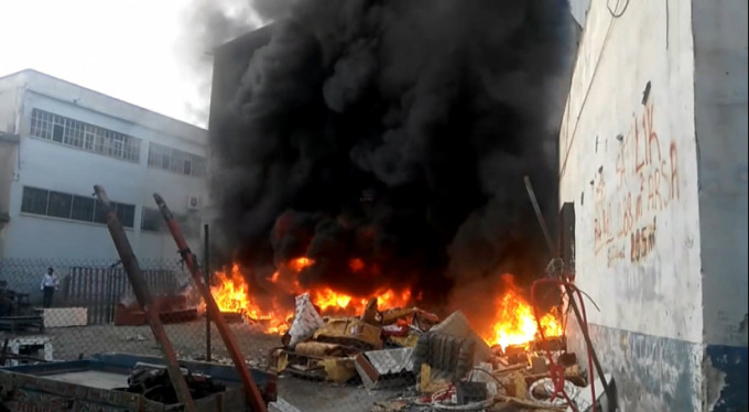 Bursa'da yangın paniği!