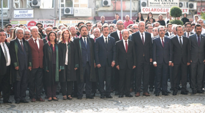 Bursa'da adli yıl böyle açıldı!